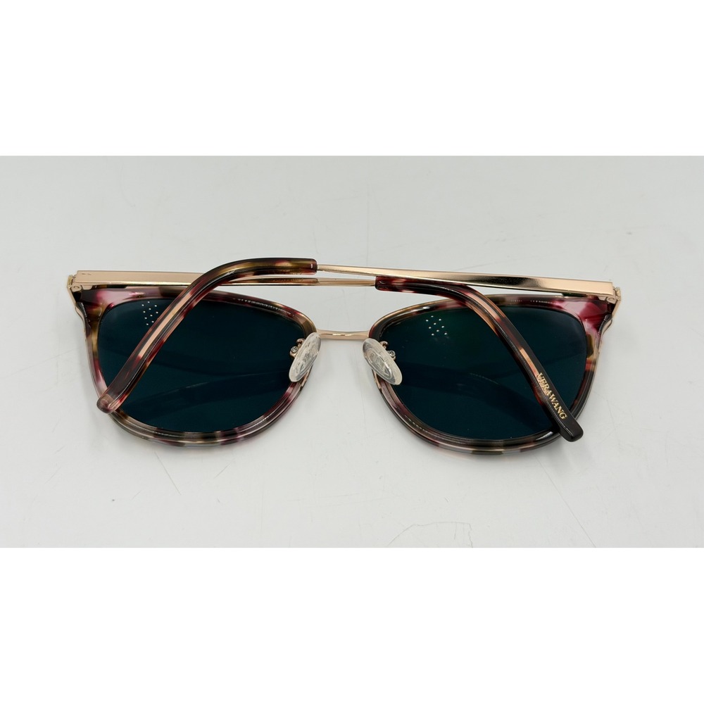 Vera Wang Sunglasses Womens Pink Tortoise Gold Cat Eye With Case - Picture 10 of 10